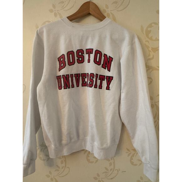 Vintage Champion Boston University Sweatshirt Small - Picture 1 of 3